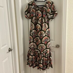 Rhode off the shoulder maxi/midi dress